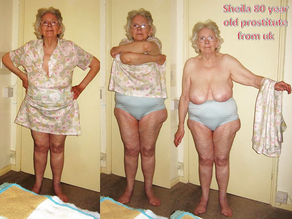 XXX SHEILA 80 YEAR OLD GRANNY FROM UK
