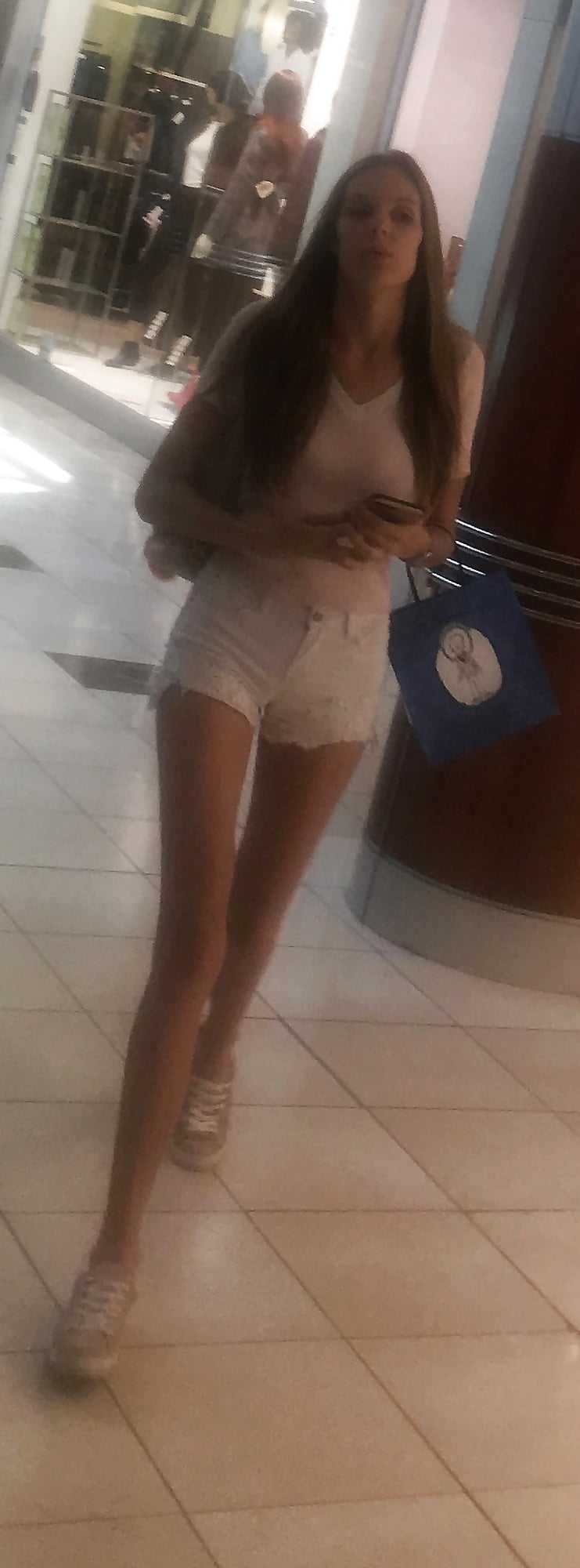 XXX Tiny ass big tits mall teen