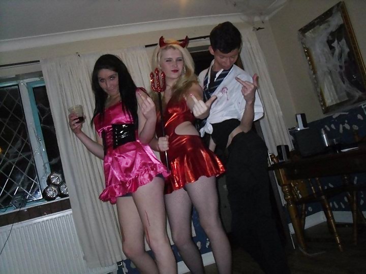 XXX Filthy British slags! part 8