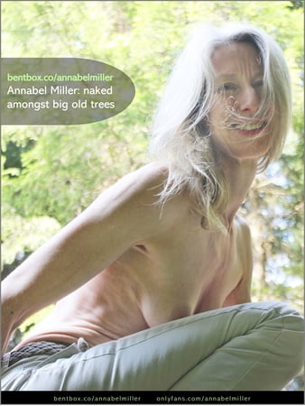 annabel miller naked amongst big old trees         
