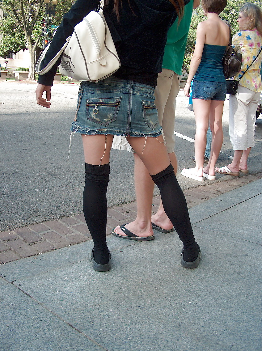 XXX Candid High Heels