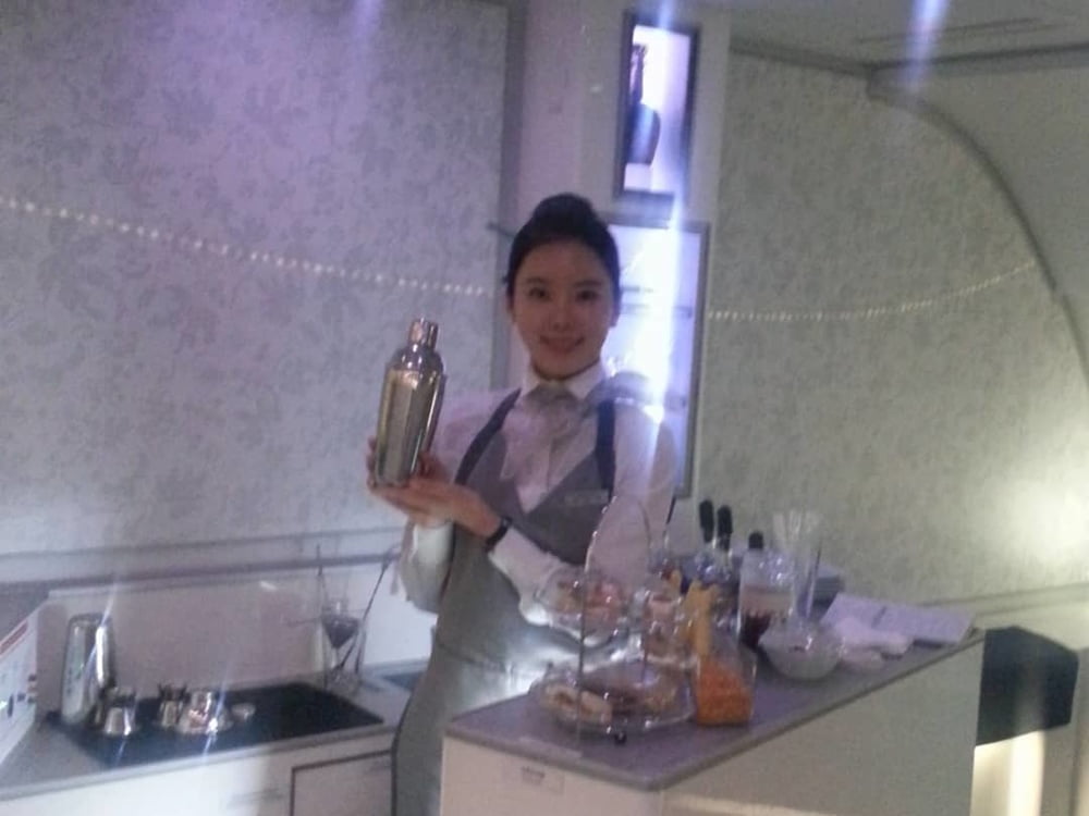 XXX Korean air hostess