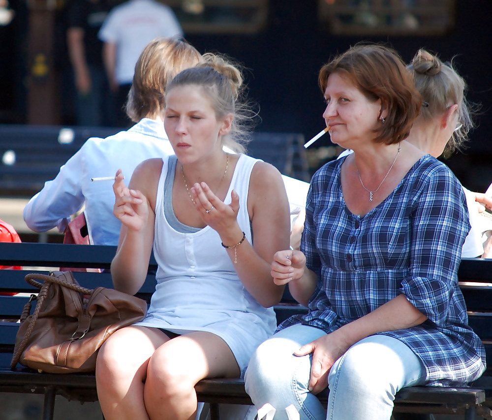 XXX Mothers and Daughters Smoking