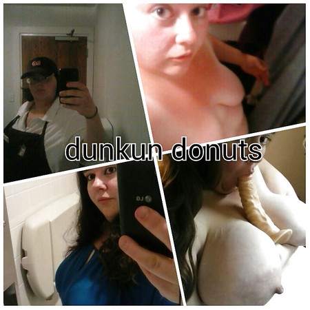 big tit dunkin donuts slut