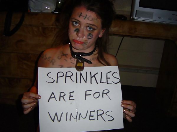 XXX chienne degradee