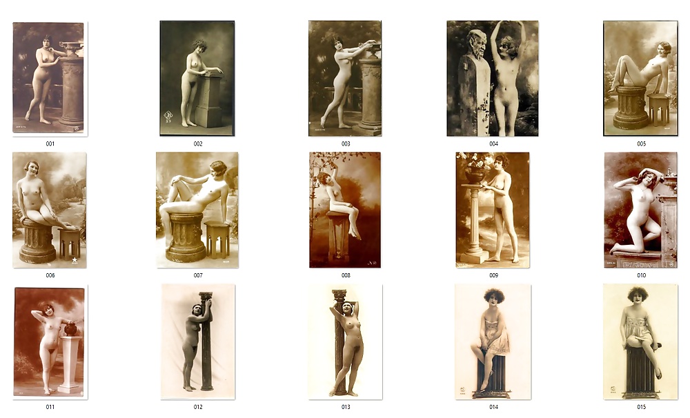 XXX Vintage lady's & Statues -num-002