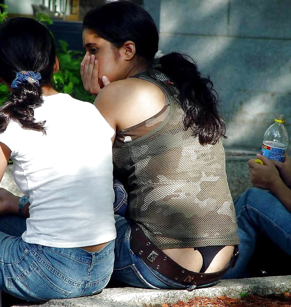 XXX Candid young slut : thong V