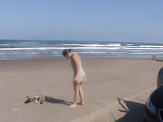 XXX de loca en la playa
