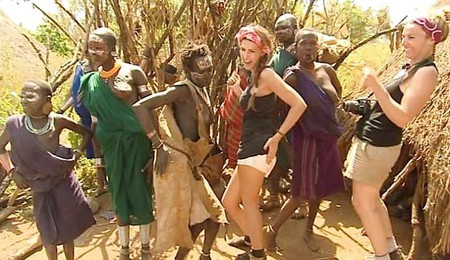 African Tribal Interracial - White women vacation in polygamous African tribes - 58 Pics | xHamster