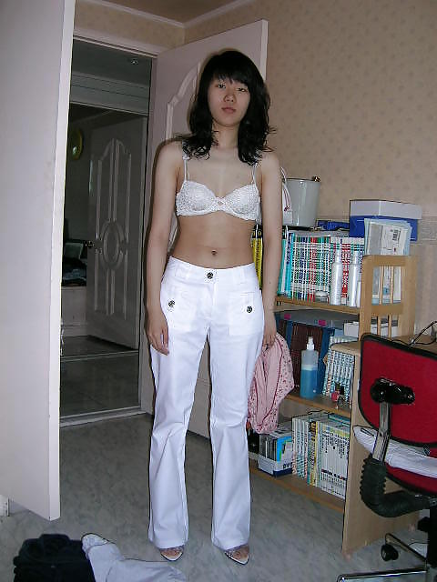 XXX Korean college girl at home