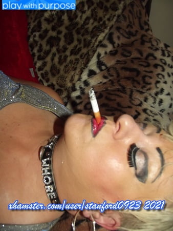 whore playing with herself         