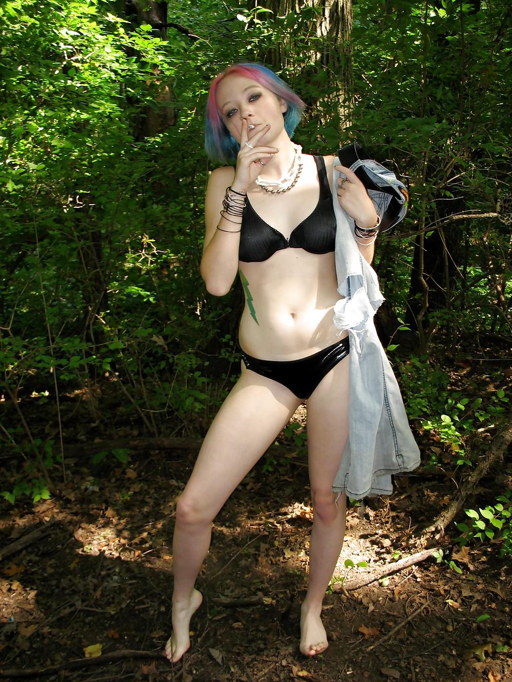 XXX Stolen Pics - Busted Emo Slut Part 2