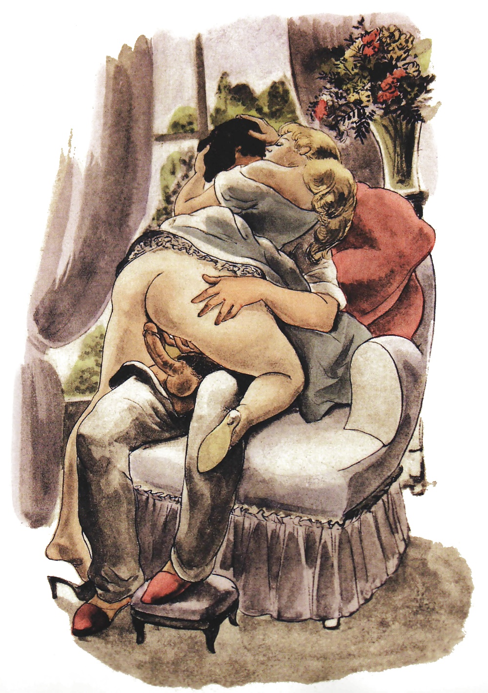 Vintage erotic illustrations - 🧡 Старинные Картинки Эротика.